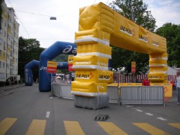 Zielkurve vor dem Start